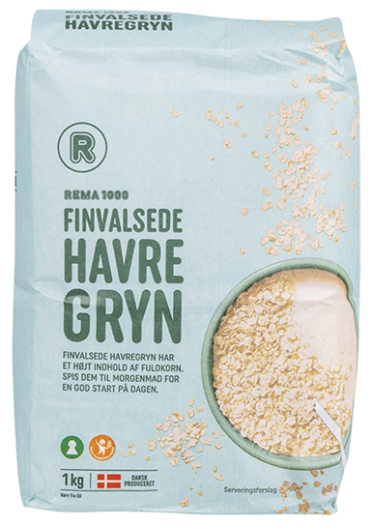 Rema 1000 Havregryn Finvalsede