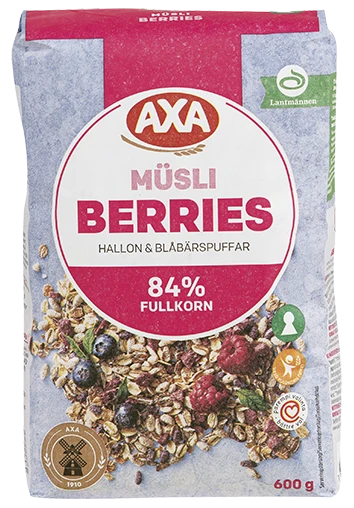 BERRIES MÜSLI – produktbillede