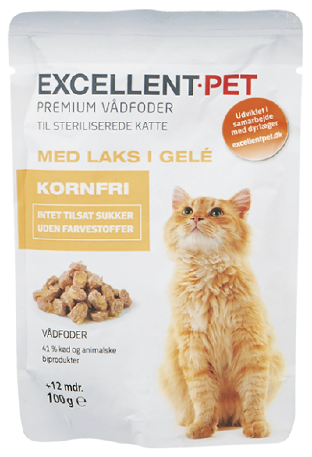 Excellent Pet Kattefoder Med Laks
