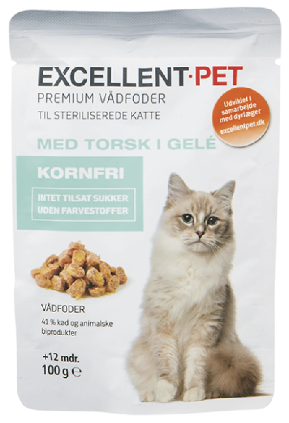 Excellent Pet Kattefoder med Torsk
