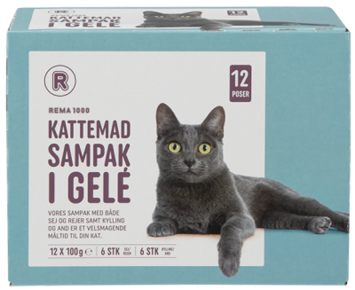 Rema 1000 Kattemad i Gelé