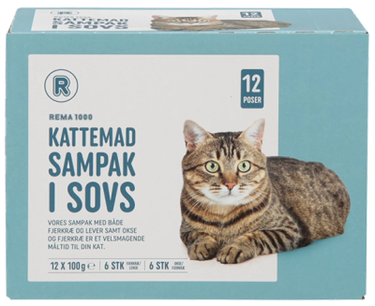 REMA 1000 Kattemad i sovs