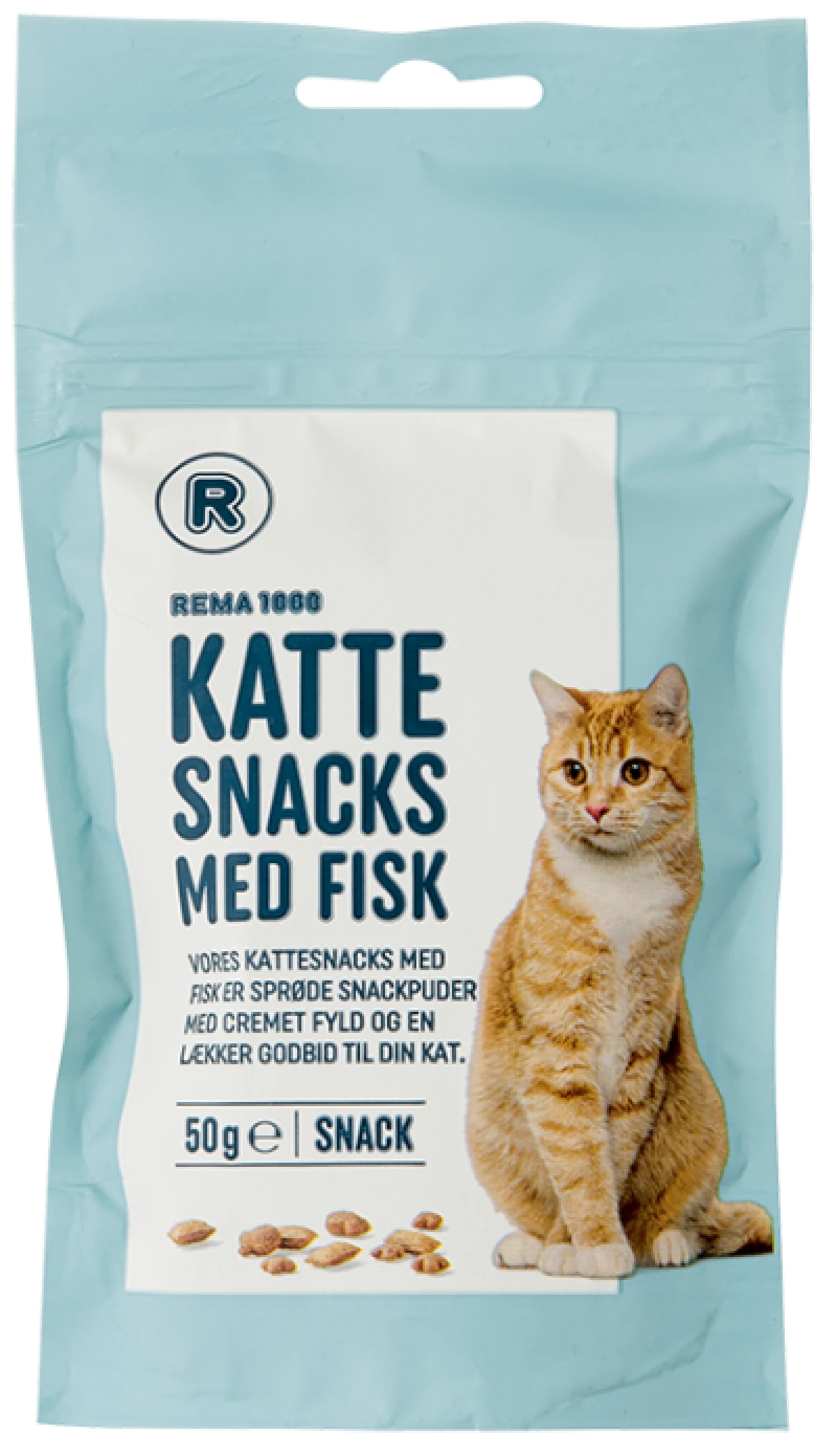 Rema 1000 Kattesnacks med Fisk