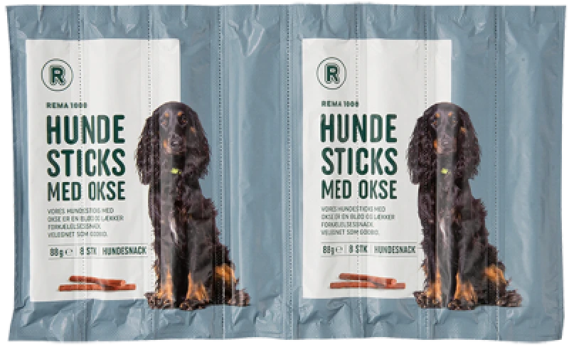 Hundesticks m/okse