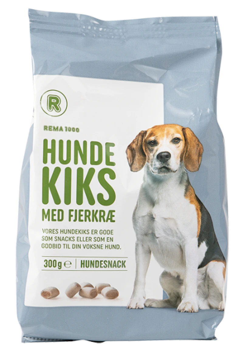 Hundekiks m/fjerkræ