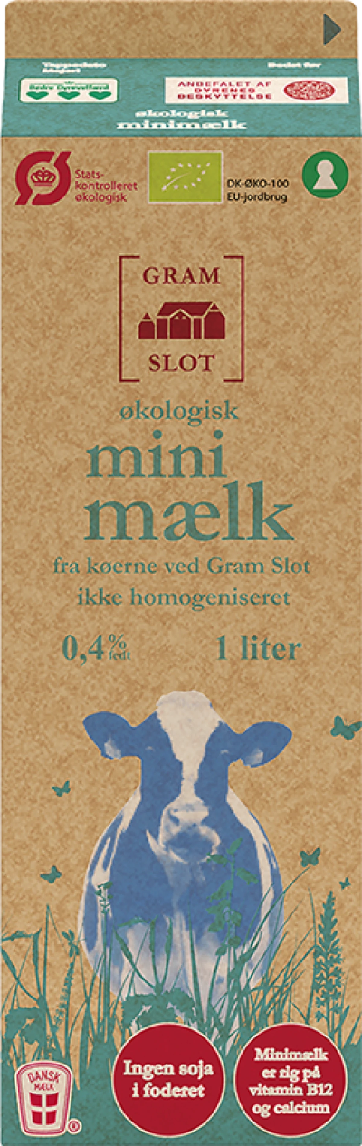 Minimælk 0,4% Økologisk