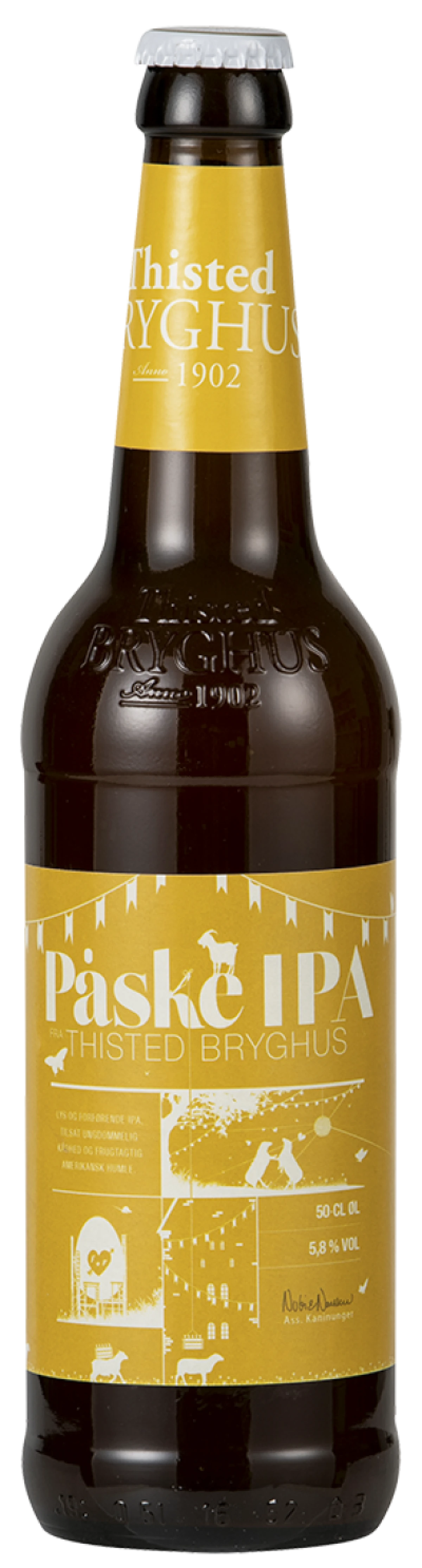 PÅSKE IPA 5,8%, 50 CL. / THISTED