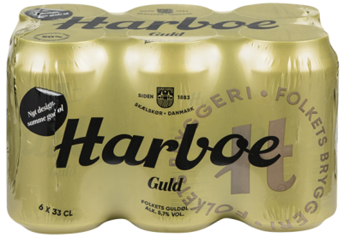 HARBOE GULDØL 5,7%, 1.98 LTR. / 6 PAK
