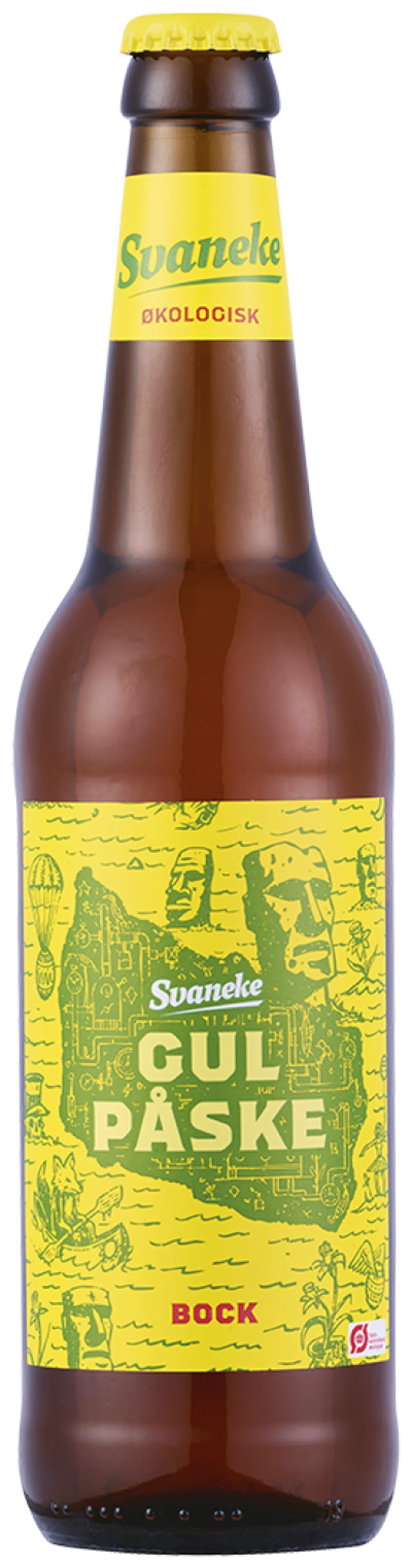 Svaneke Gul Påske 5,7% Øko, 50 CL