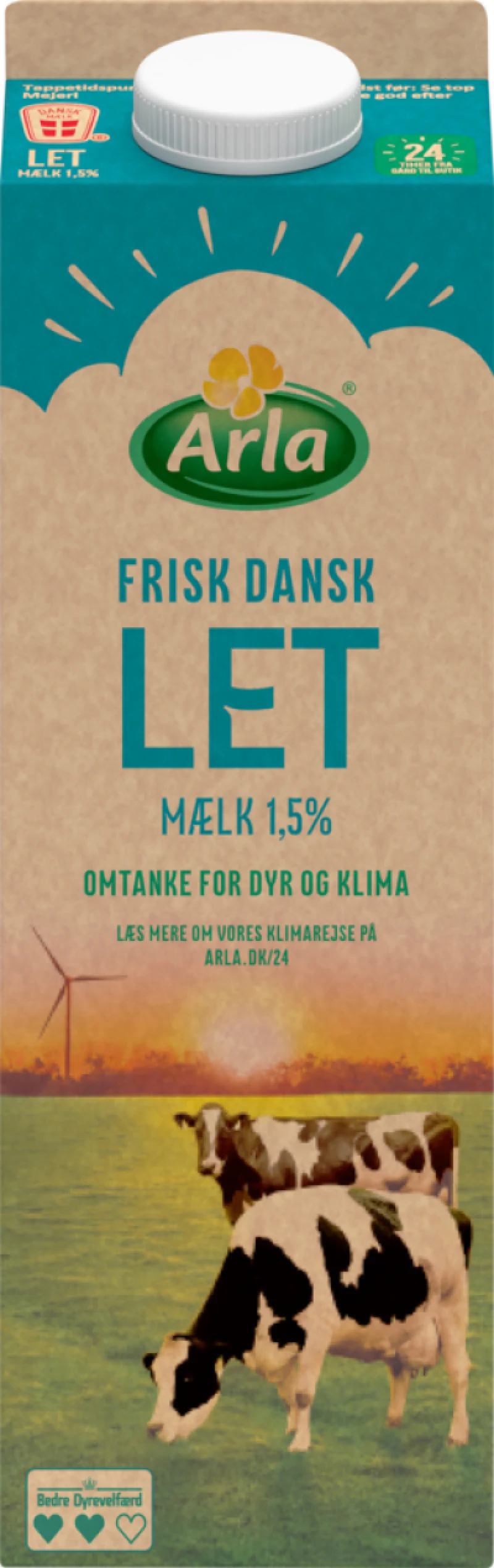 Letmælk 1,5%