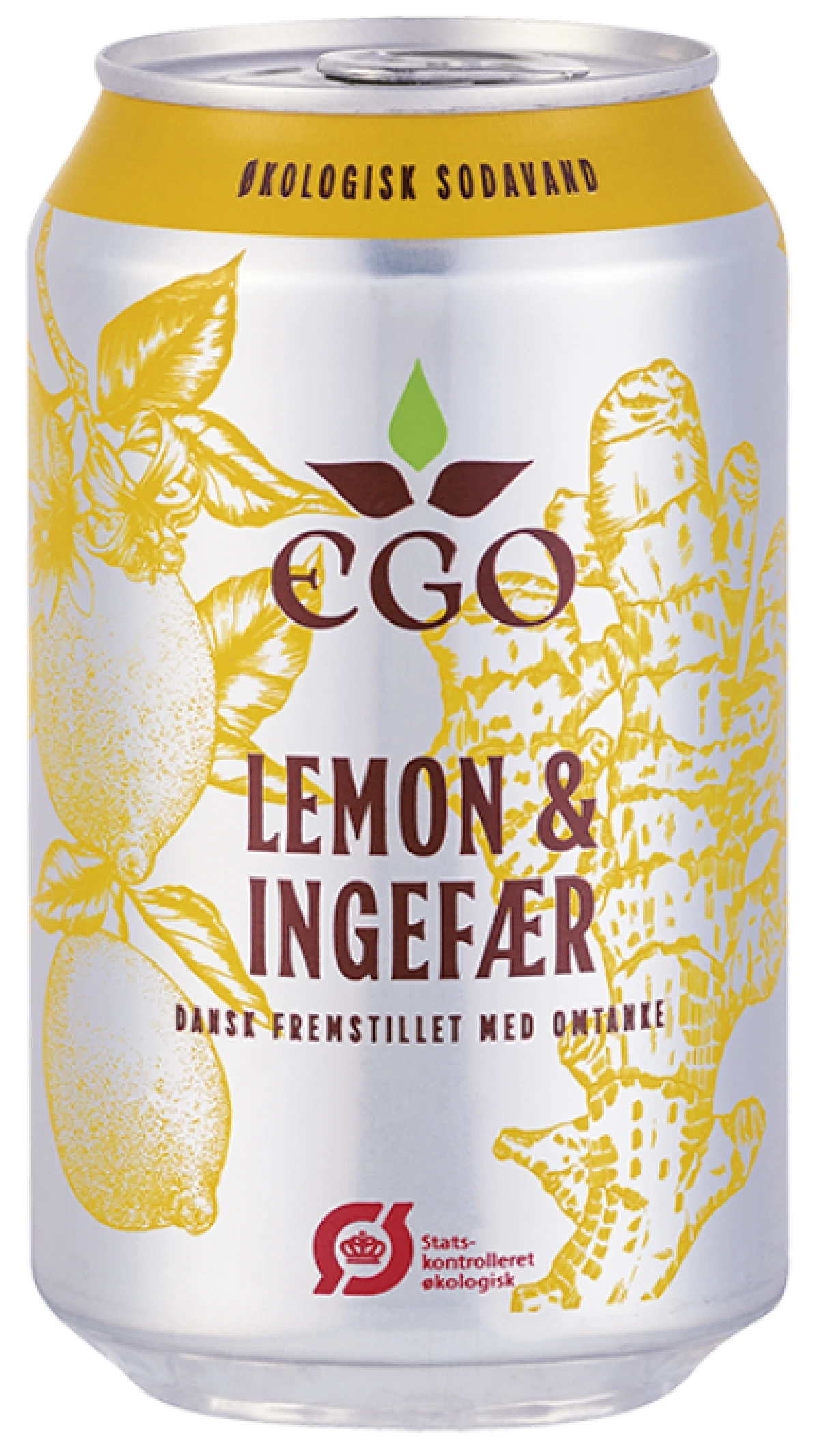 LEMON INGEFÆR, 33 CL. / EGO