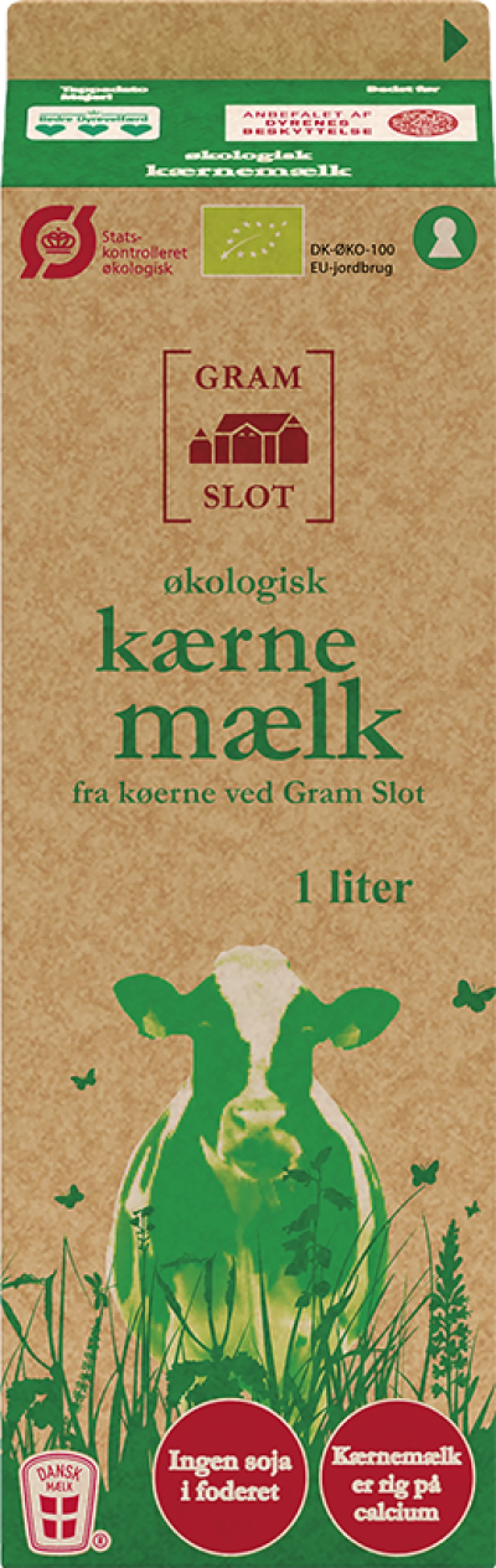 Gram Slot Kærnemælk 0,5% 1 L