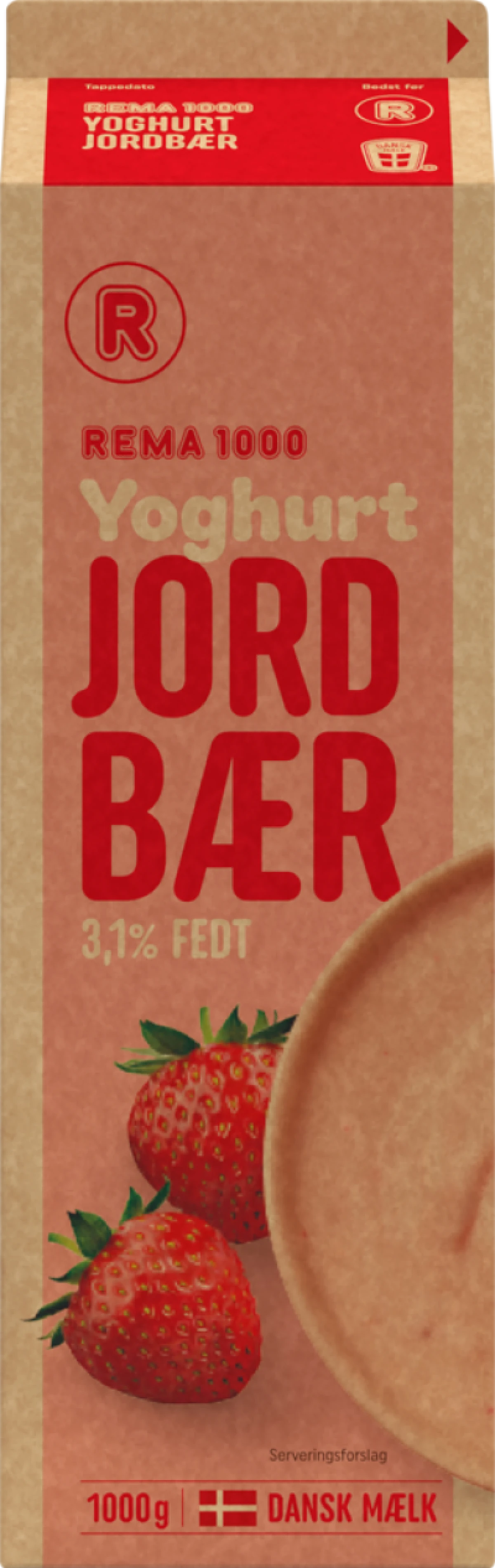 REMA 1000 Jordbær Yoghurt
