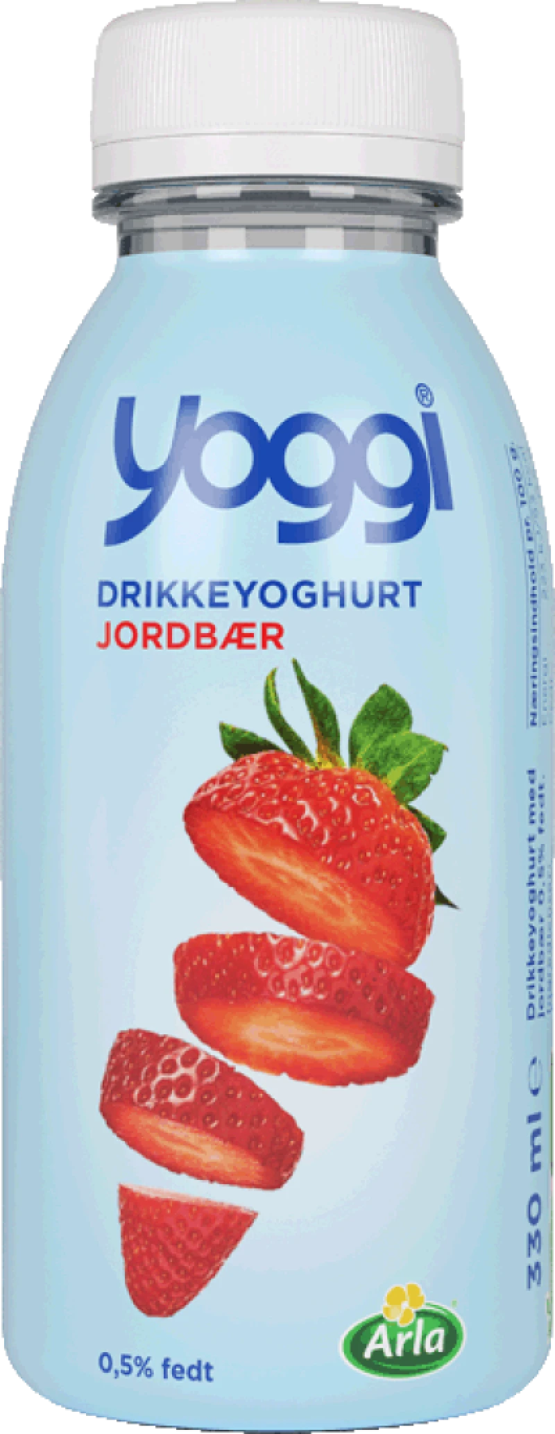 Jordbær drik yoghurt