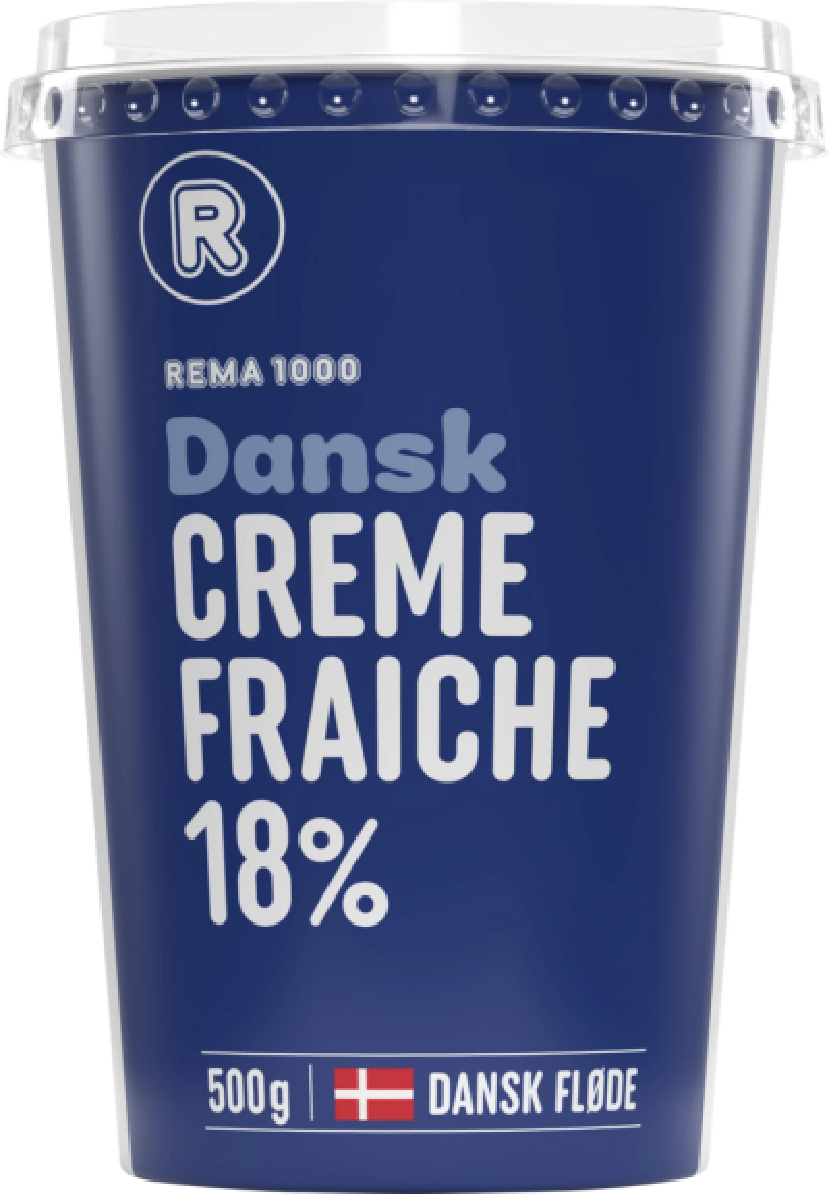 CREME FRAICHE 18%, 500 GR. / REMA 1000