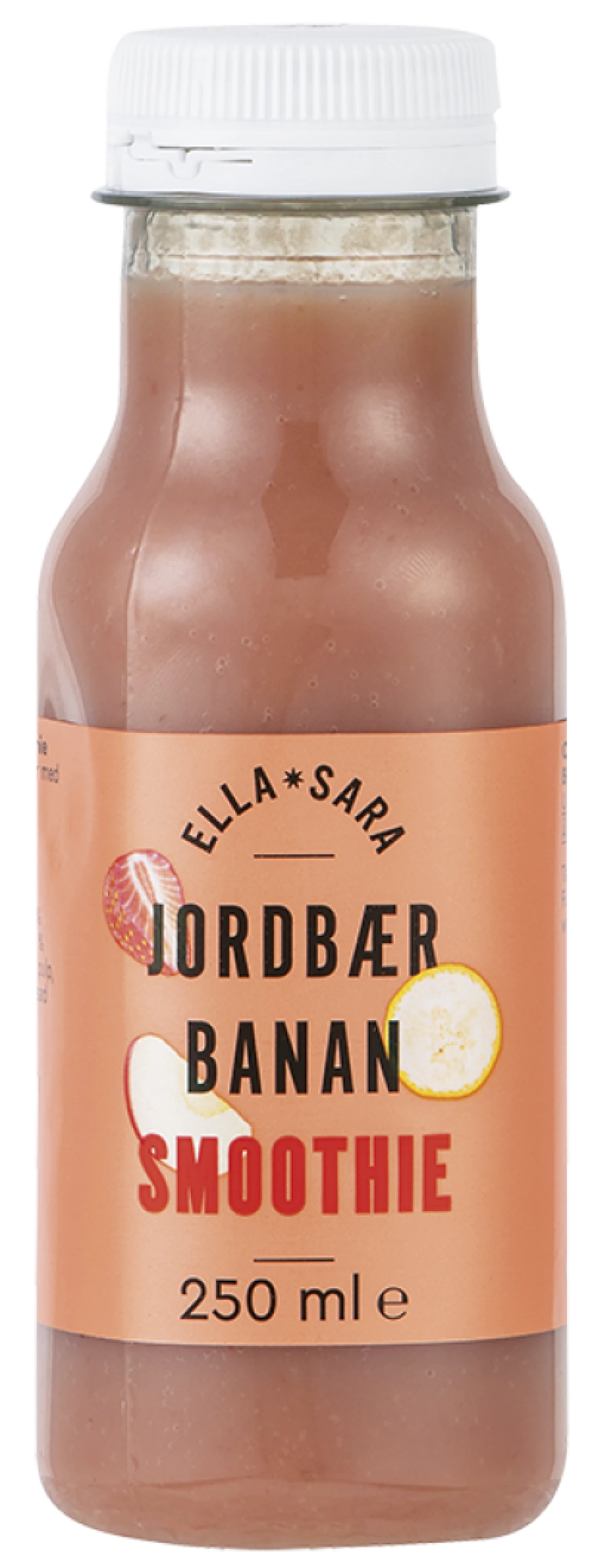 Ella-Sara Smoothie Jordbær Banan 250 ml