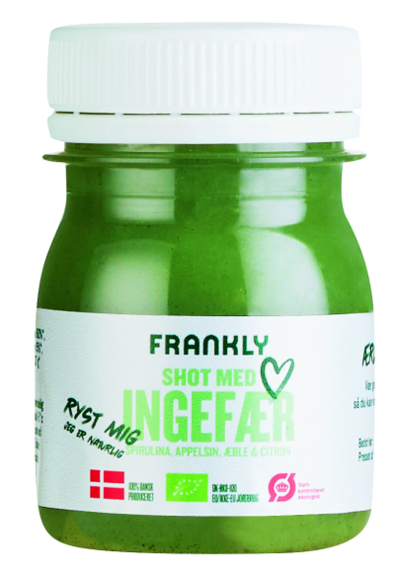 Ingefær spirulina