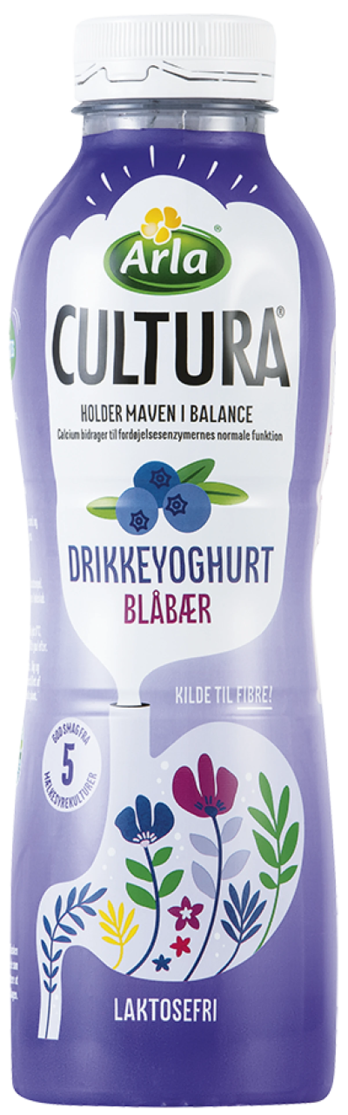 Drikkecultura Blåbær, 500 Milliliter