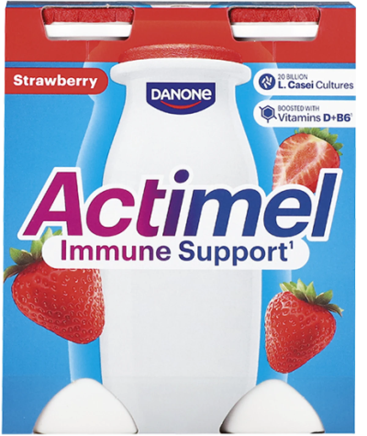 Drikkeyoghurt m. jordbær 1,5%, Actimel