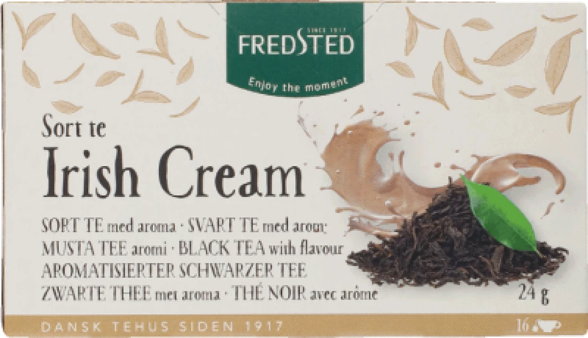 Fredsted, Sort te m. irish cream