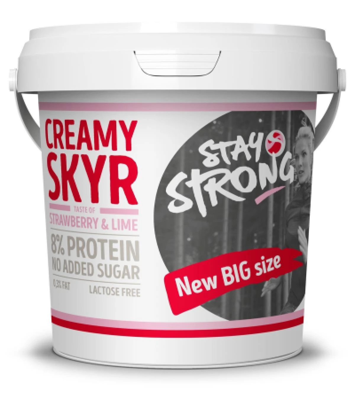 Cremet Skyr Stay Strong Jordbær/Lime