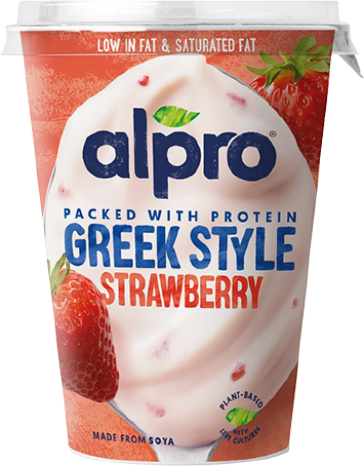 GREEK STYLE JORDBÆR, 400 GR. / ALPRO