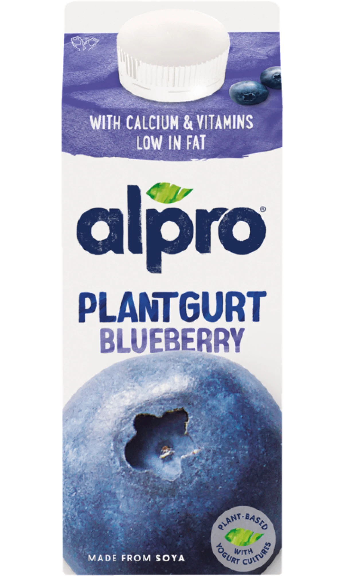 Alpro, Alpro soja m. blåbær 1,9% fedt