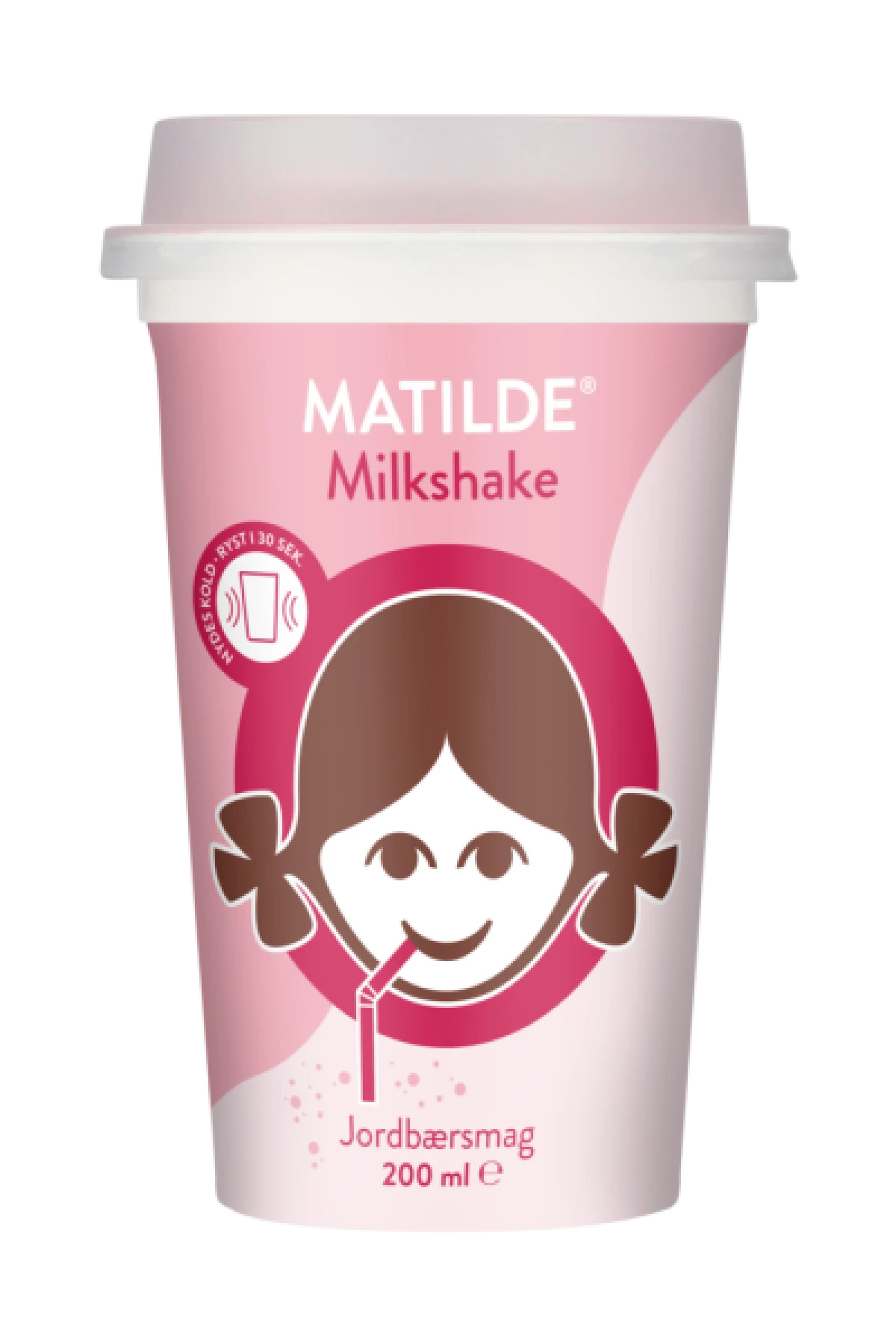 Milkshake m. jordbær, Matilde