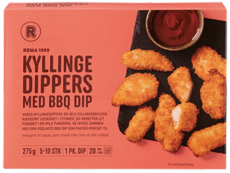 Kyllingedippers m bbq