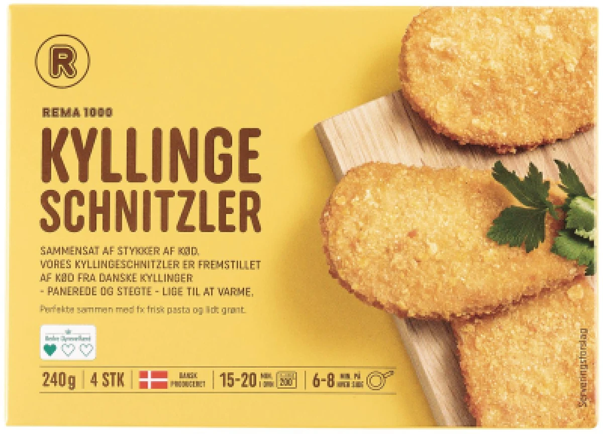 Rema 1000 Kyllingeschnitzler