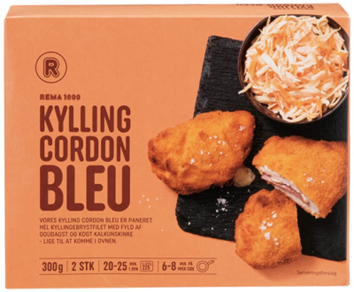 Rema 1000 Kylling Cordon Bleu