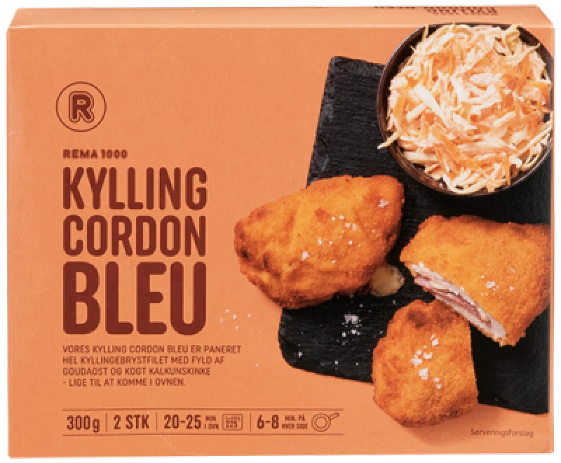 Kylling cordon bleu