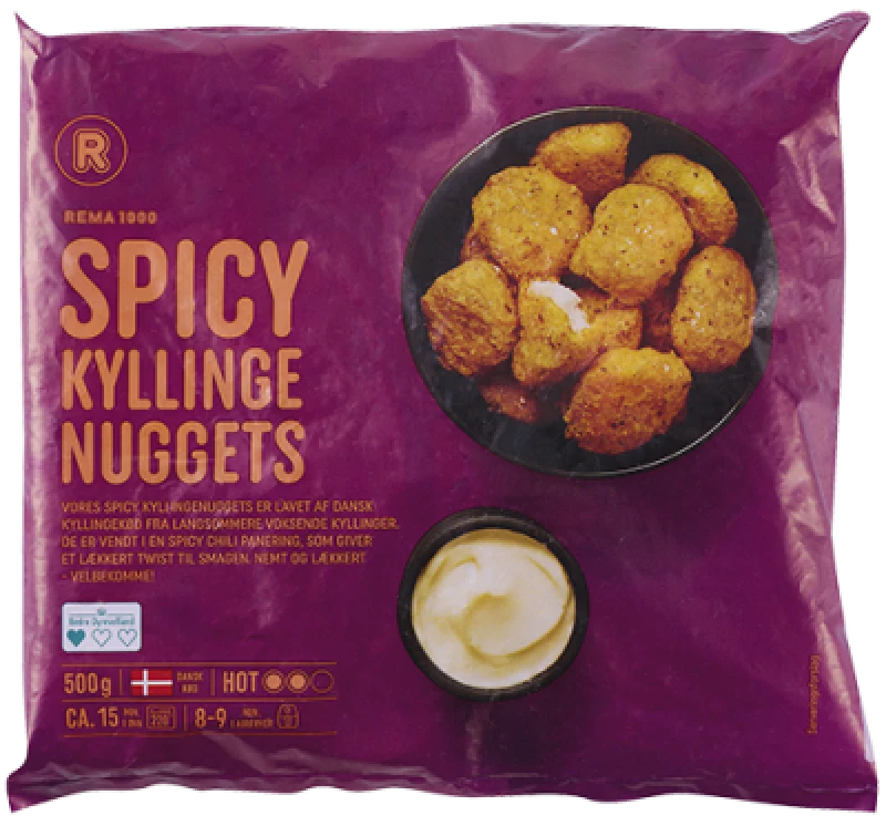 Spicy Kyllingenuggets