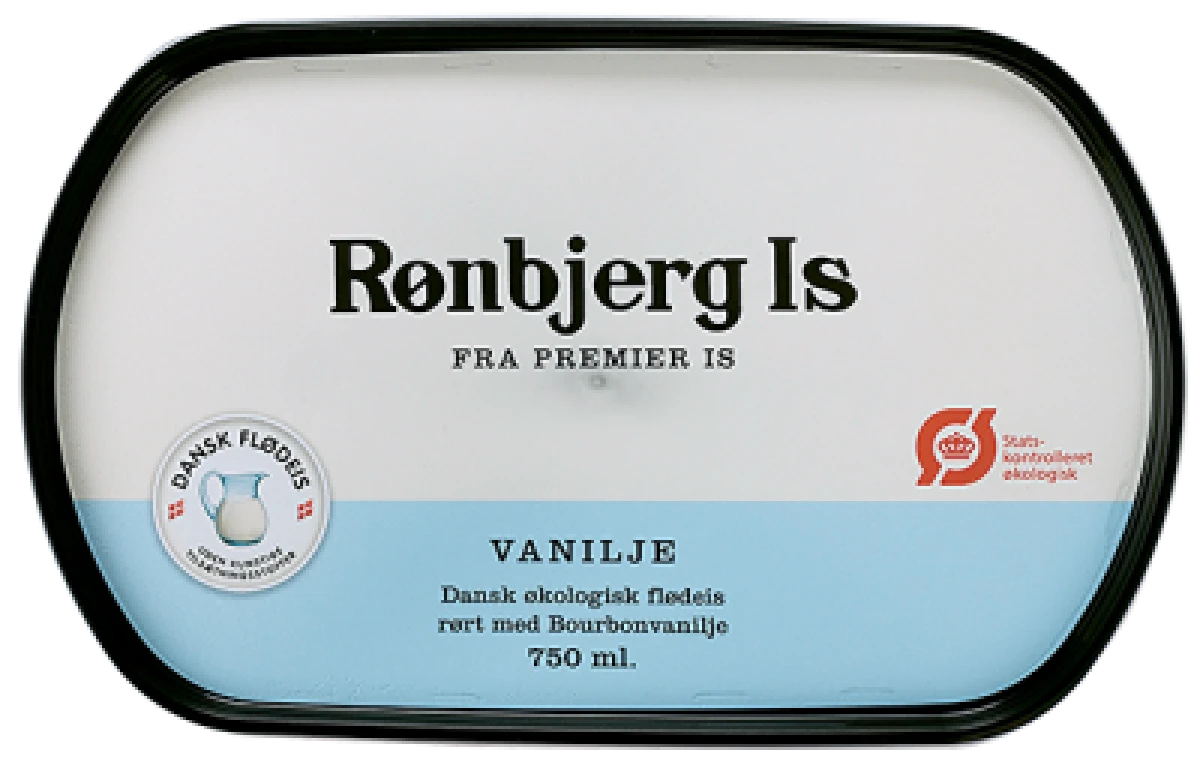 Rønbjerg Vanilje Flødeis