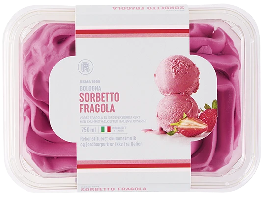 Sorbetto Fragola