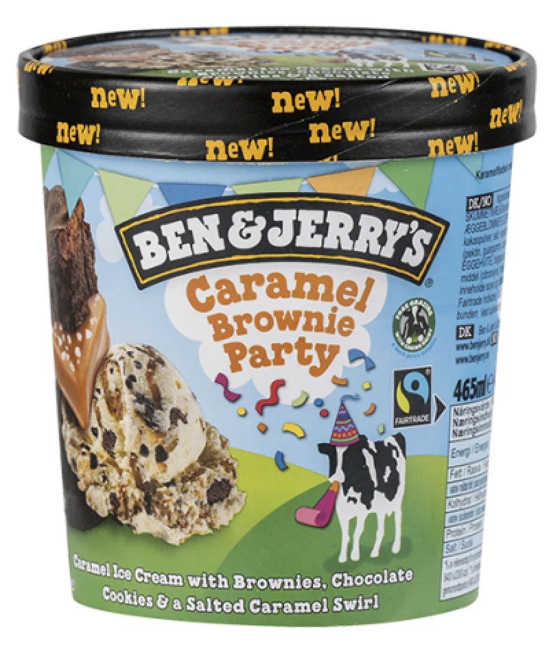 Caramel brownie party