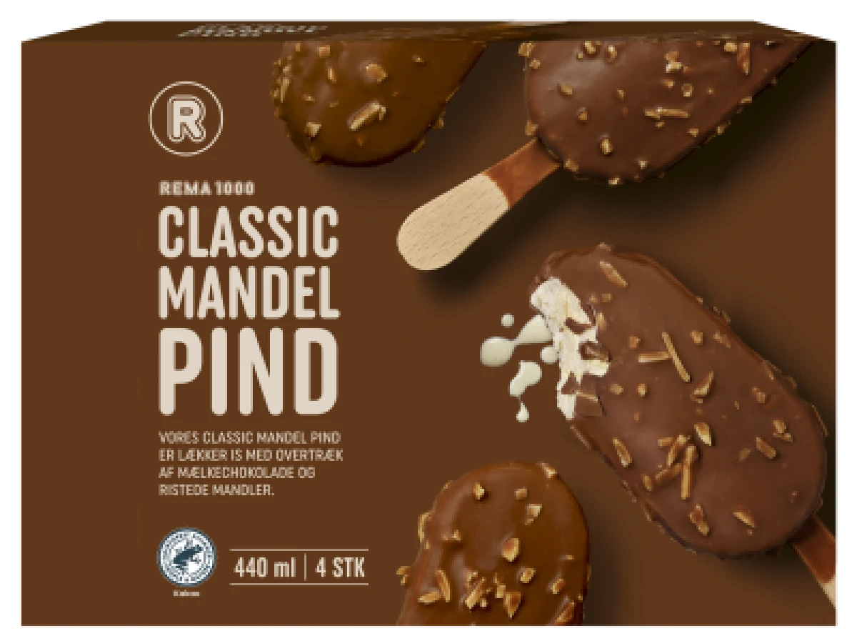 Rema 1000 Mandel Is 440 ml