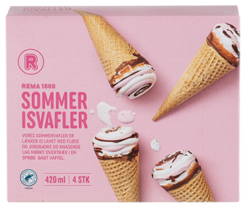 Rema 1000 Sommer Isvafler