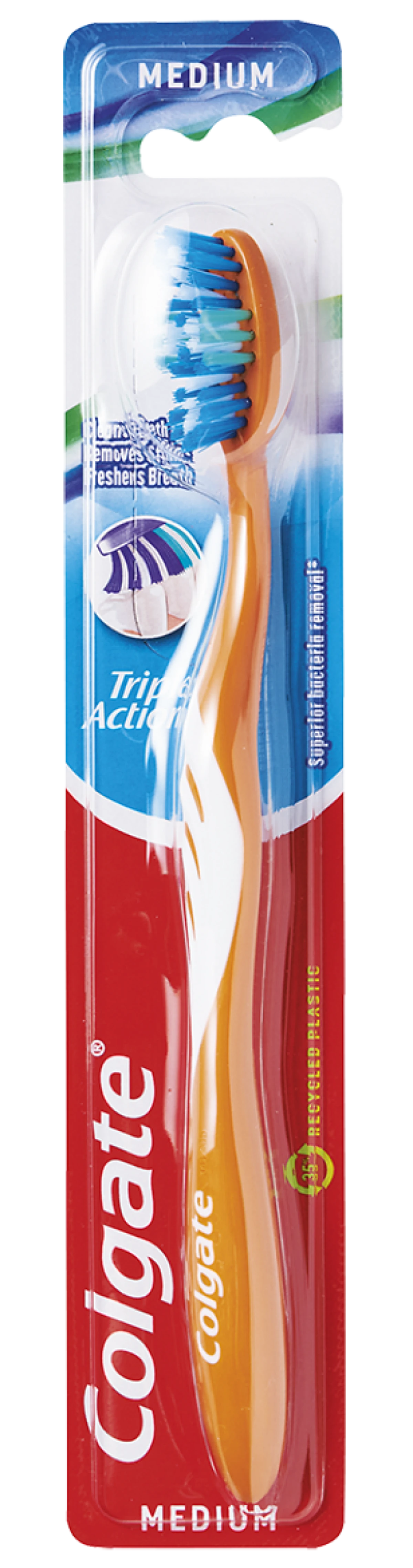 Colgate, Tandbørste Triple Action medium