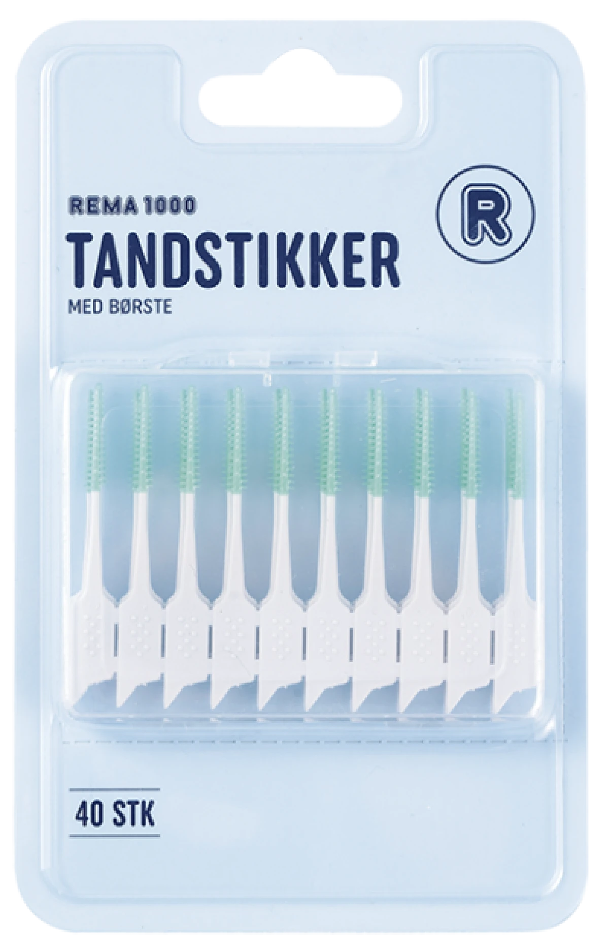 Rema 1000 Tandstikker med Børste