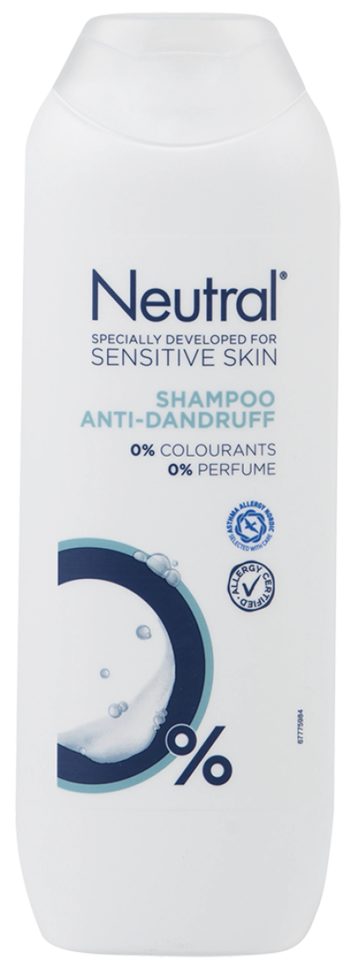 Neutral, Antiskælshampoo parfumefri