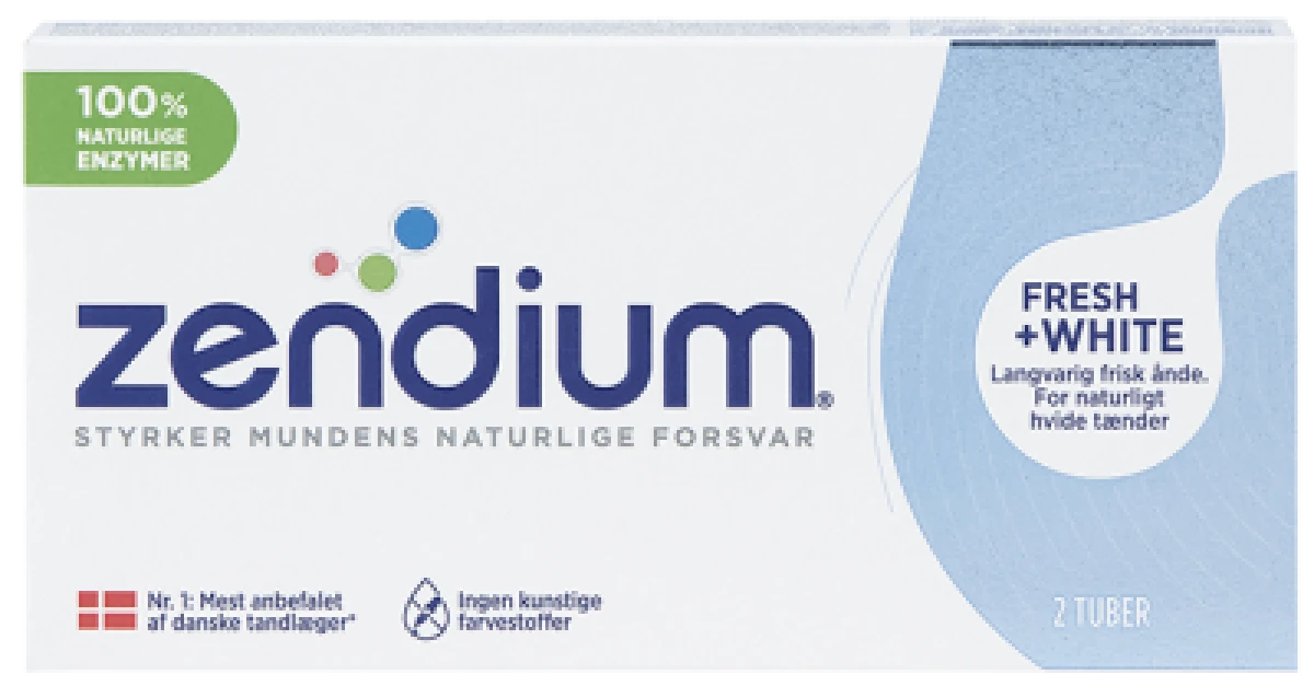 Zendium Tandpasta Fresh & White