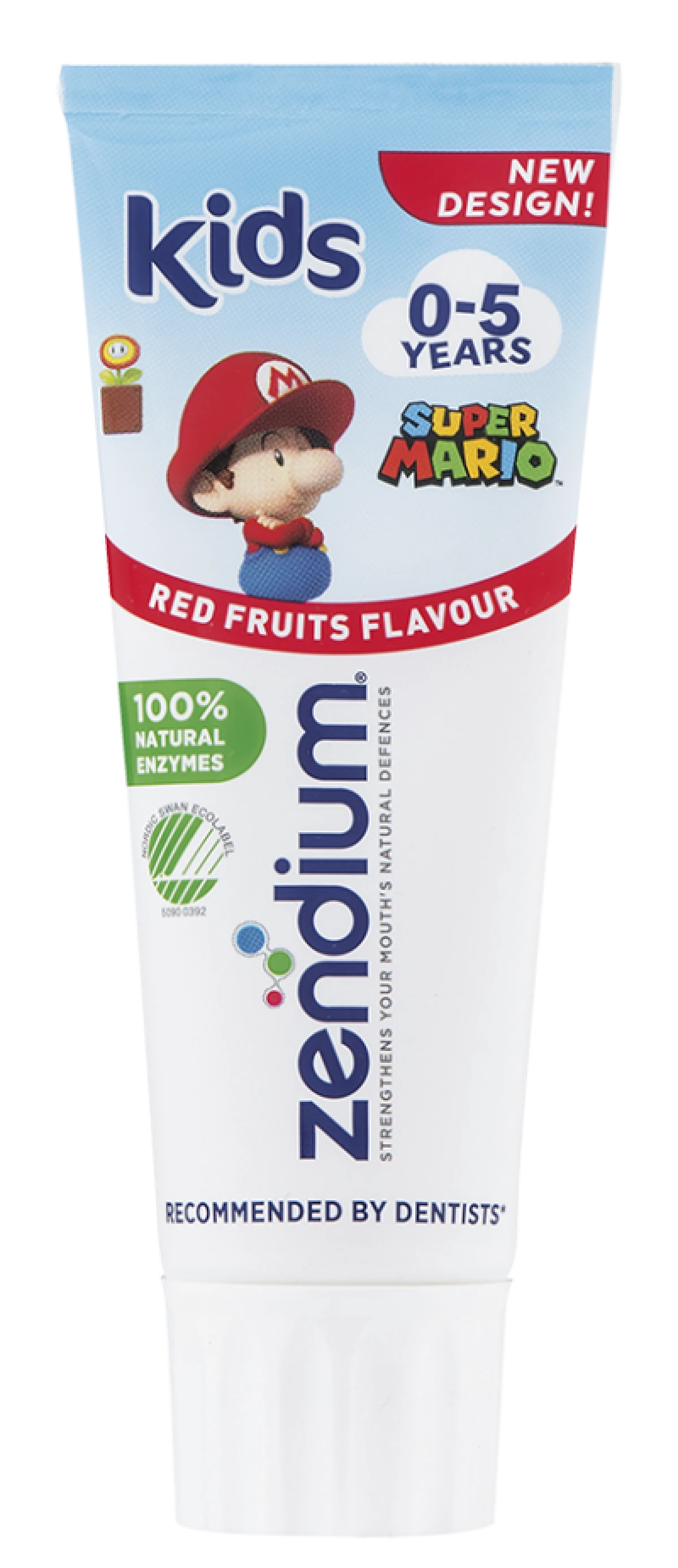 Zendium, Børnetandpasta m. mild frugtsmag 0-5 år
