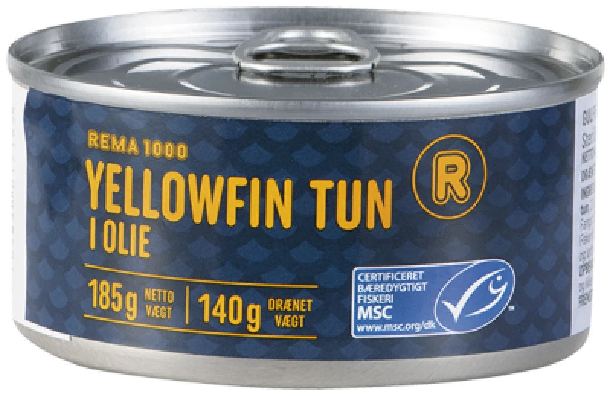REMA 1000 Yellowfin Tun i Olie