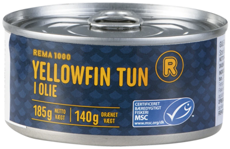 Yellowfin tun i olie