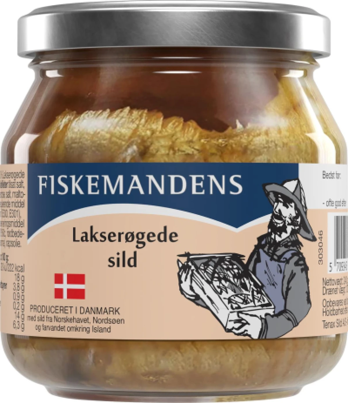 Fiskemandens Lakserøget Sild