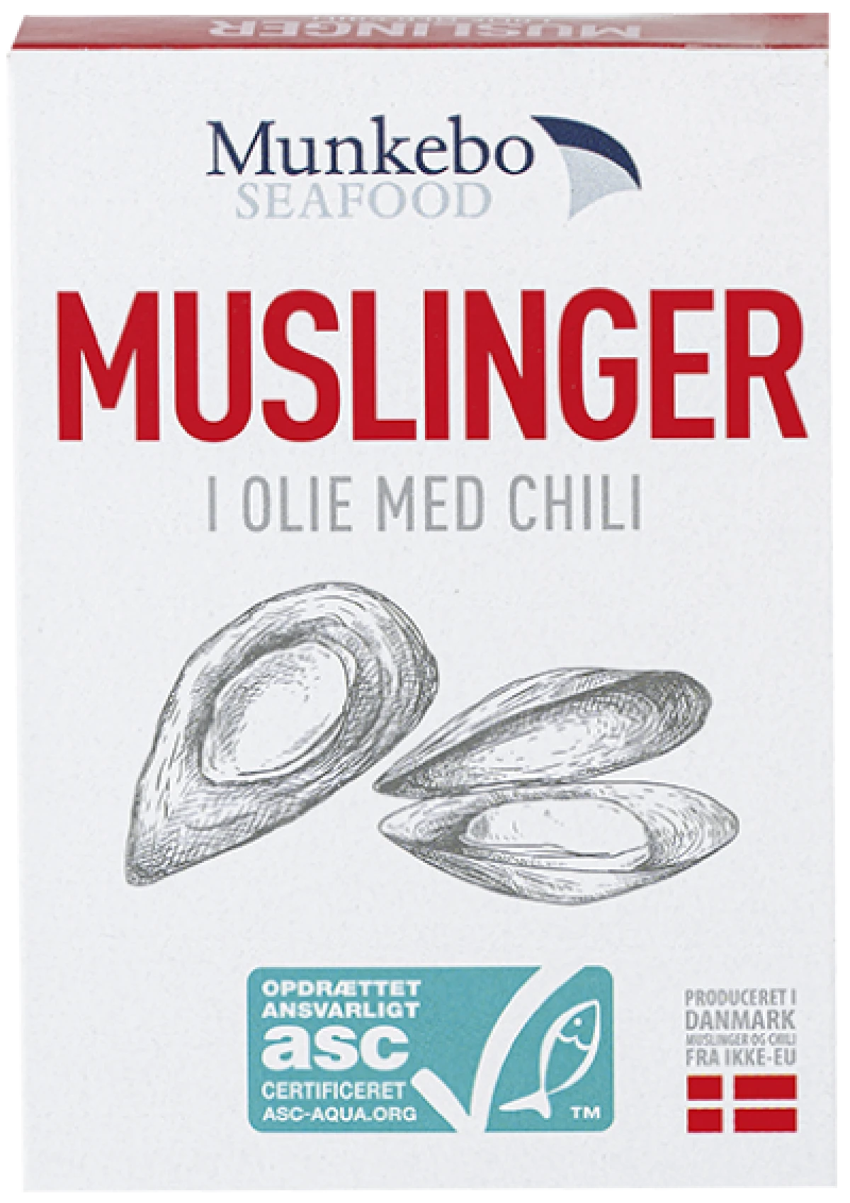 Munkebo Muslinger i Chiliolie
