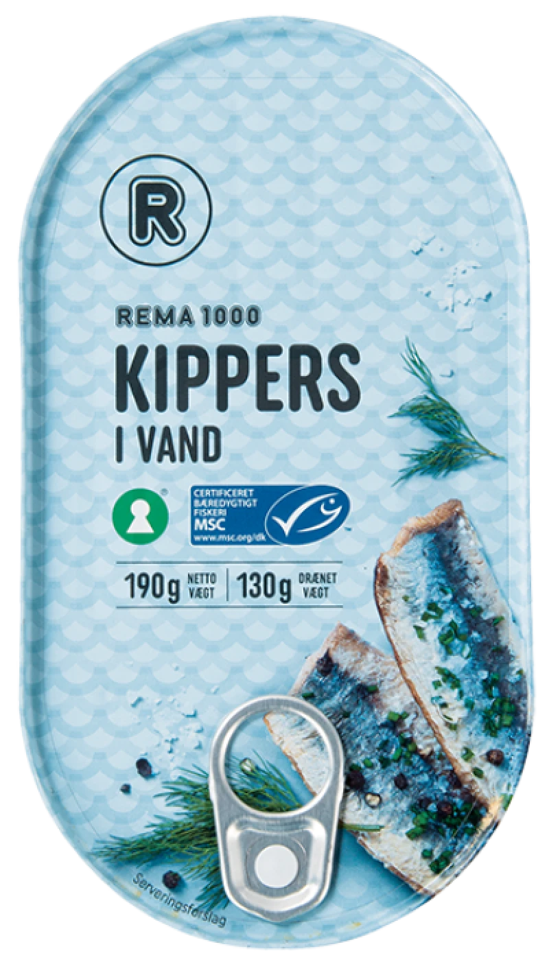 Kippers i vand