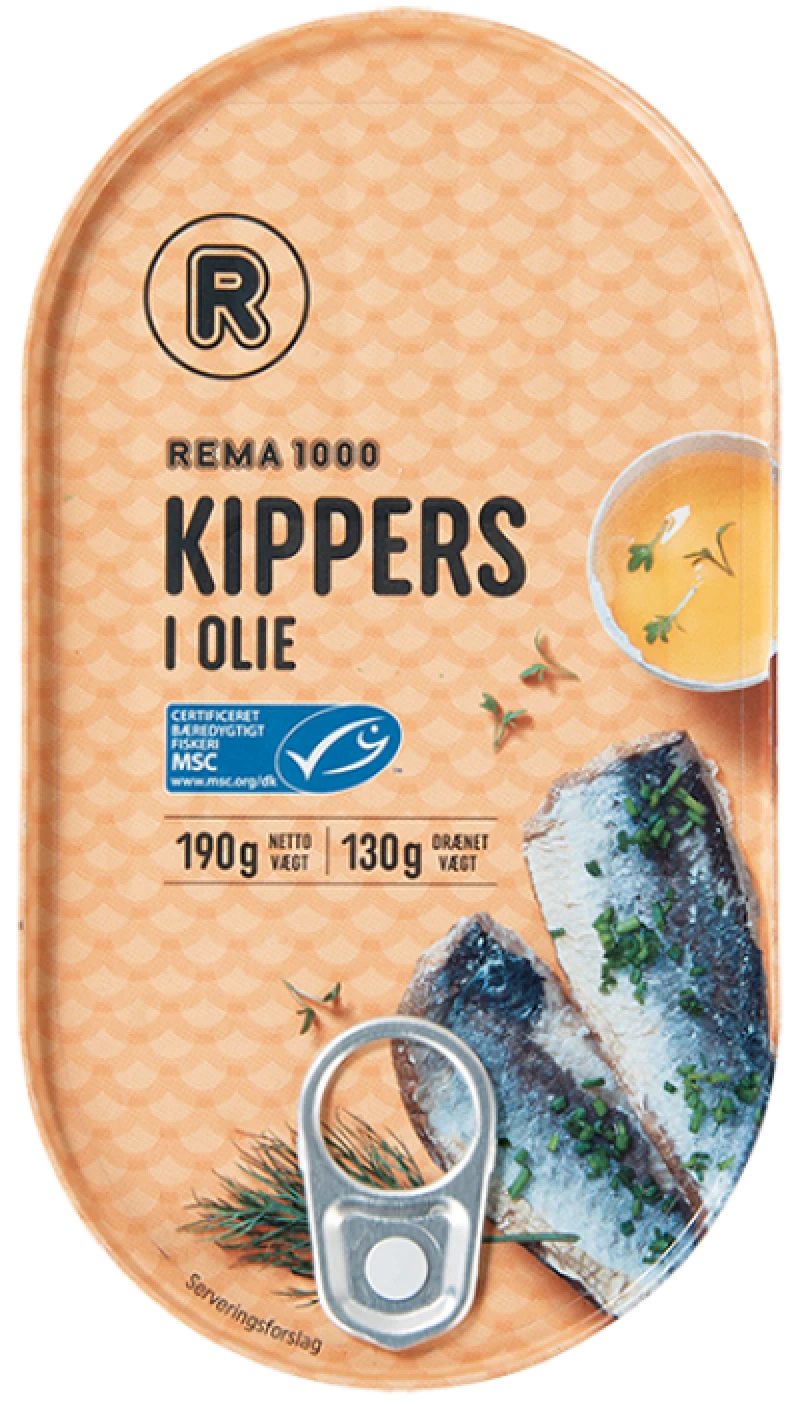 Kippers i olie