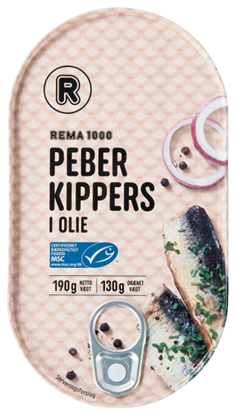 Peber kippers i olie